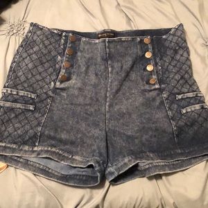 High waisted shorts size 3